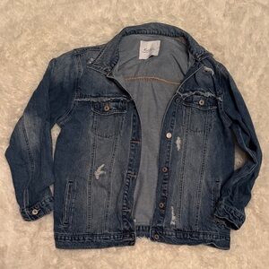 Kancan denim jacket size large